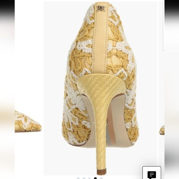 Sam Edelman Tristan Hazel Jacquard Bird Pumps new size 6 - Picture 7 of 15